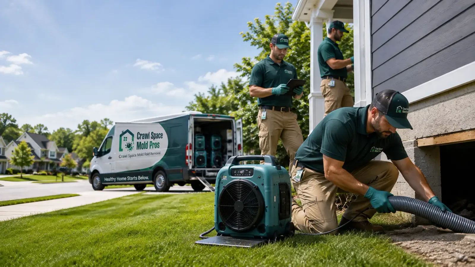 Crawl Space Mold Removal in Ravenna, OH